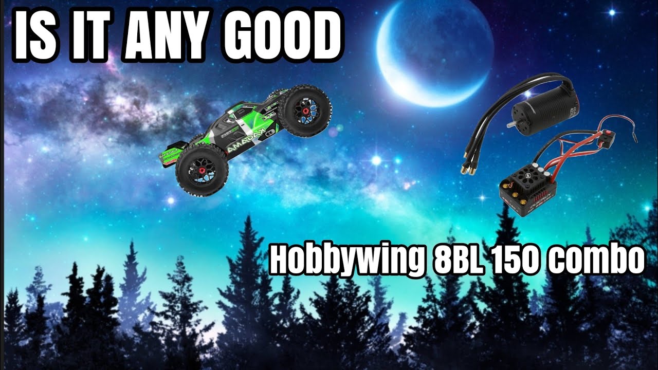 Team corally kagama With Hobbywing 8BL150 2000kv combo