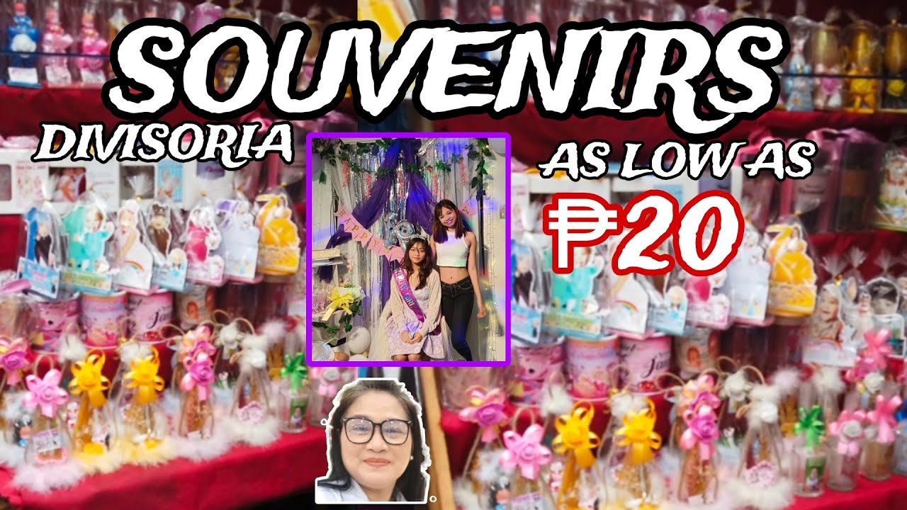 MURANG BILIHAN NG MGA SOUVENIRS SA DIVISORIA AS LOW AS P20