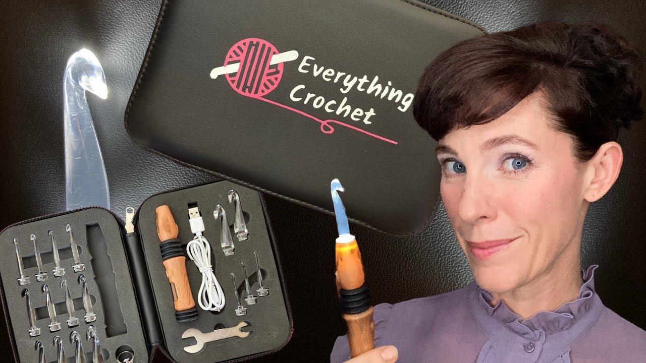 LED Crochet Hook Review - Everything Crochet! ❤️😀