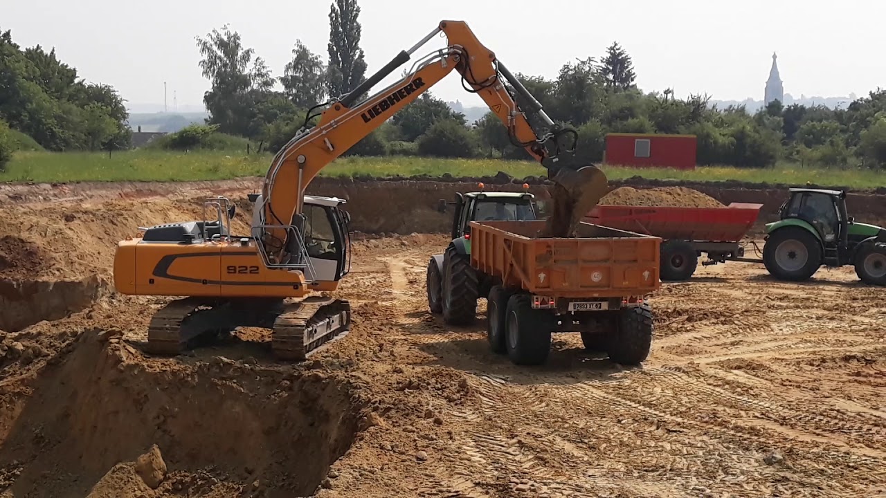 Liebherr 922 Au gros terrassement #03#