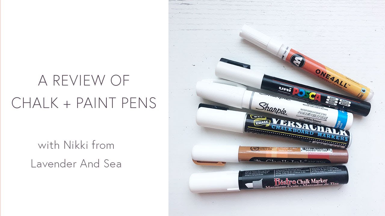 A Review of Chalk and Paint Pens Used For Signage