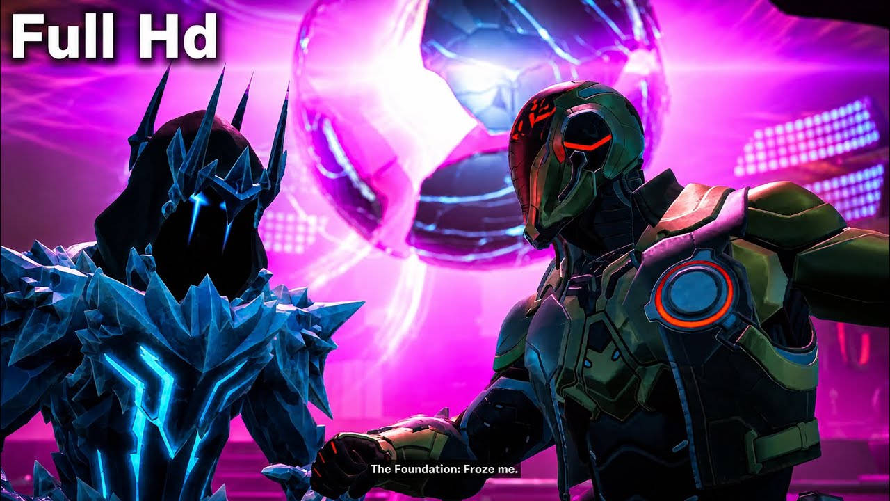 The Foundation Vs Ice King | Fortnite Shattered Event | Full Foundation Gameplay POV