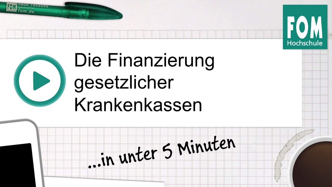 Finanzierung gesetzlicher Krankenkassen in unter 5 Minuten | Video Based Learning