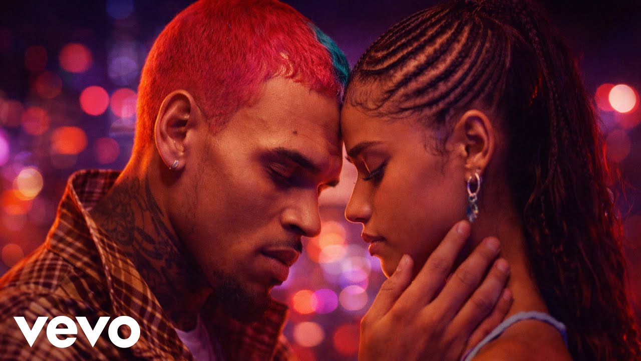 Chris Brown ft. Tyla - This Isn’t Goodbye (Official Lyric Video) type song 