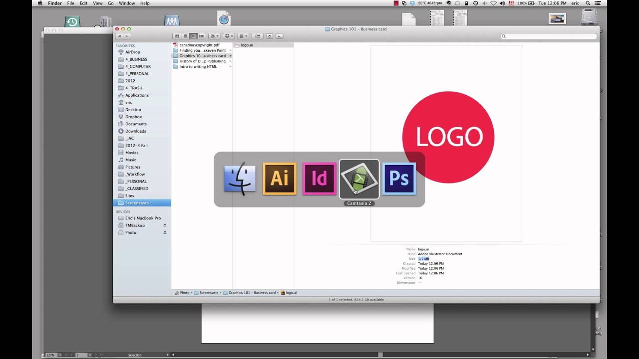 How to design a business card using Adobe® InDesign® CS6