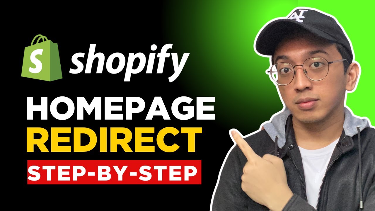 Перенаправление домашней страницы Shopify на любую страницу или продукт