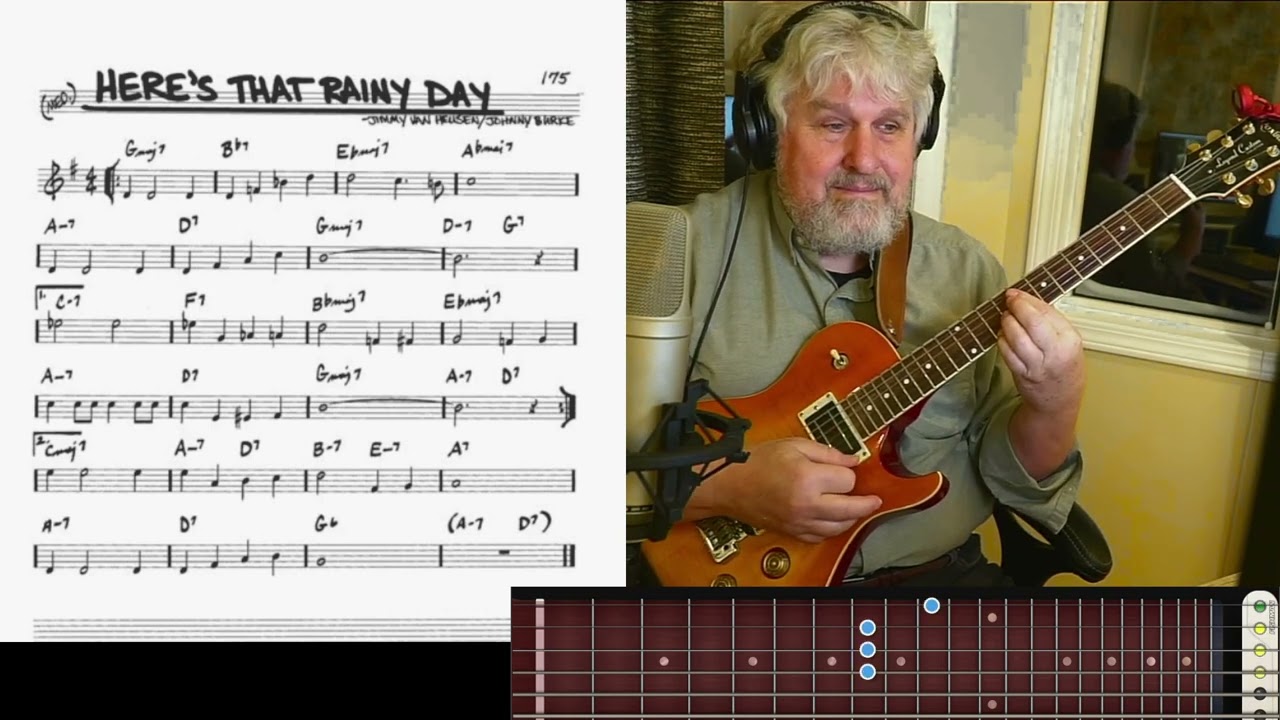 Ep.201 | Here's That Rainy Day - Chord Melody, Solo and Analysis - Advanced I