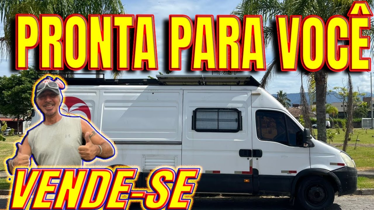 MOTORHOME A VENDA  | ESPASOÇO E BARATO| IVECO 55C16 MAXI FURGONE