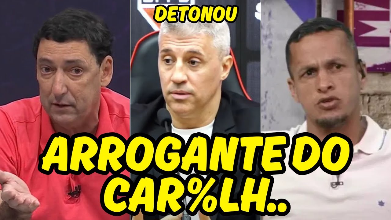 PVC DETONA CRESPO APÓS ATAQUE AO CORINTHIANS E A JULIO CASARES! 