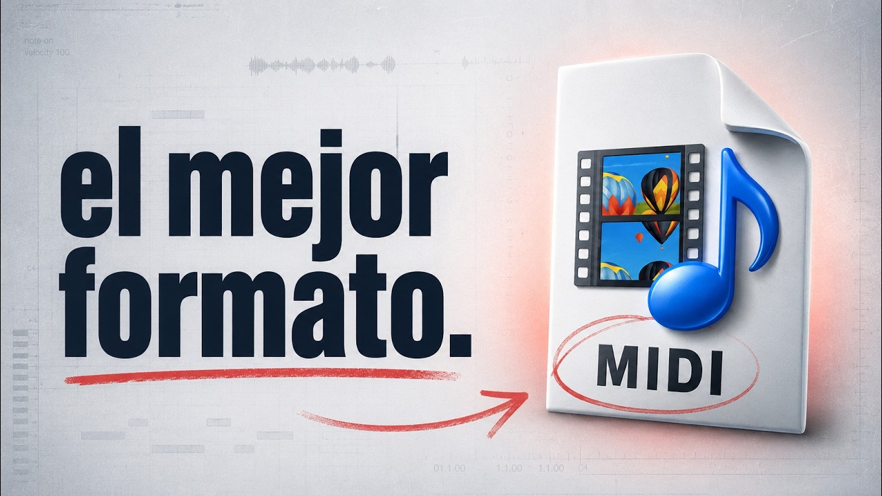 La historia OCULTA del archivo .MID (y cómo el MIDI se volvió INMORTAL)