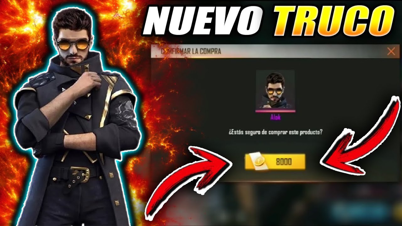 COMO COMPRAR a ALOK con ORO en FREE FIRE RECLAMA a ALOK GRATIS