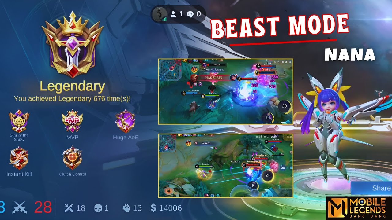 Beast Mode Nana | MVP Gaming | Game 12 | Mobile Legends S39