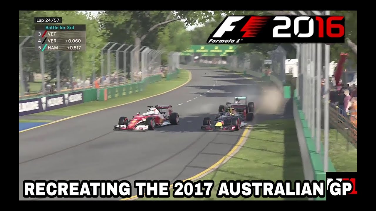 F1 2016 GAME: RECREATING THE 2017 AUSTRALIAN GRAND PRIX