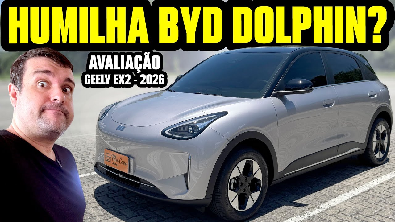 CHUTOU A BYD pra LONGE! NOVO GEELY EX2: MAIS POTENTE, MAIS COMPLETO e MAIS BARATO! (Avaliação)