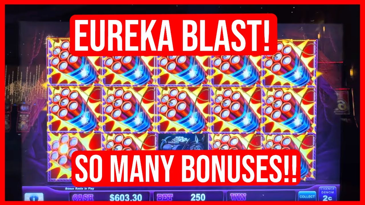 МЫ НЕ МОГЛИ ПЕРЕСТАТЬ ВЫИГРЫВАТЬ В СЛОТЕ EUREKA BLAST!