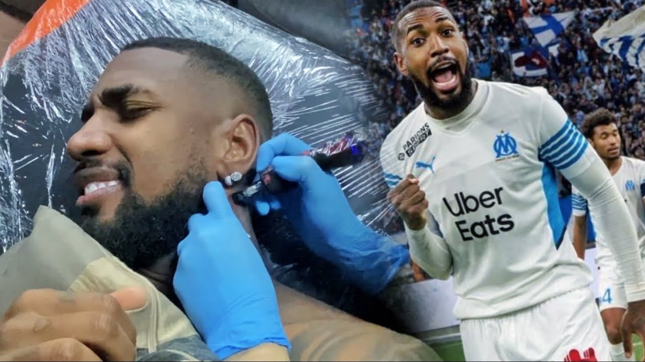 Tatuando o jogador Gerson do Olympique de Marseille - France 🇫🇷