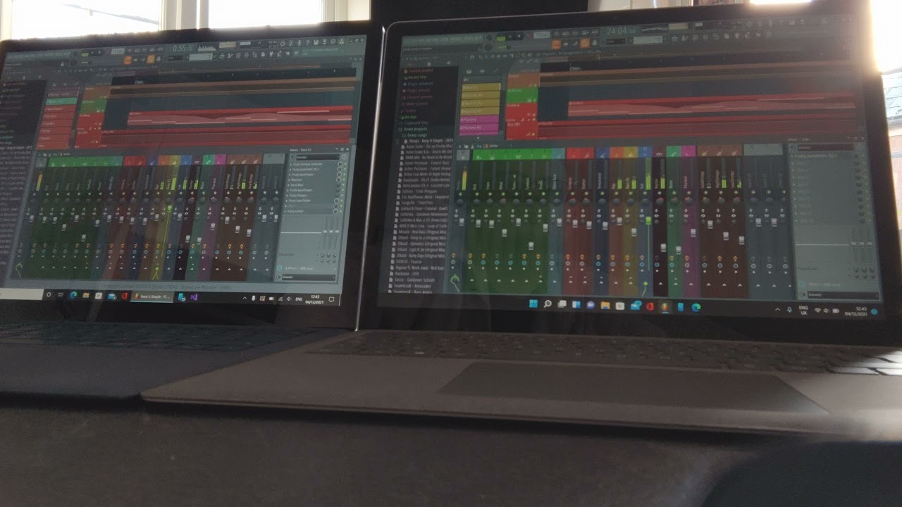 Fl Studio - Surface Laptop 3 i7 16gb vs Surface Laptop 4 Ryzen 5, 8gb