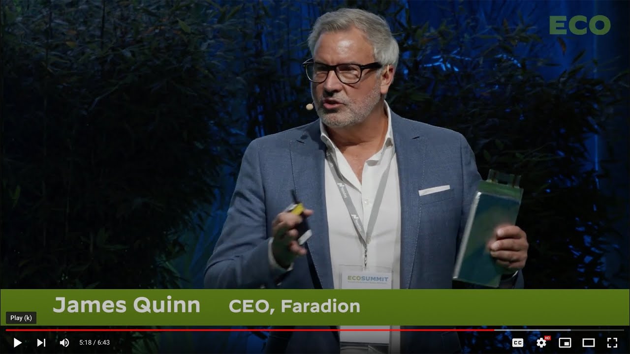 James Quinn pitches Faradion