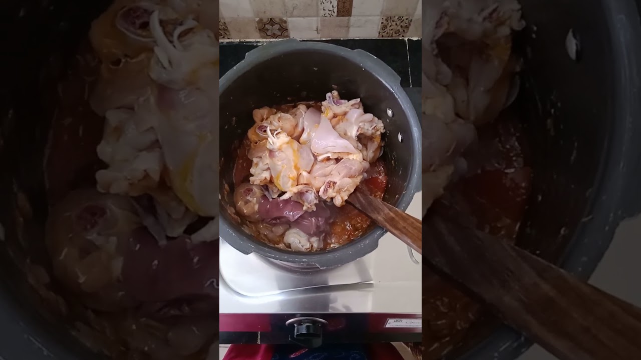 Chicken curry with lakshmi 