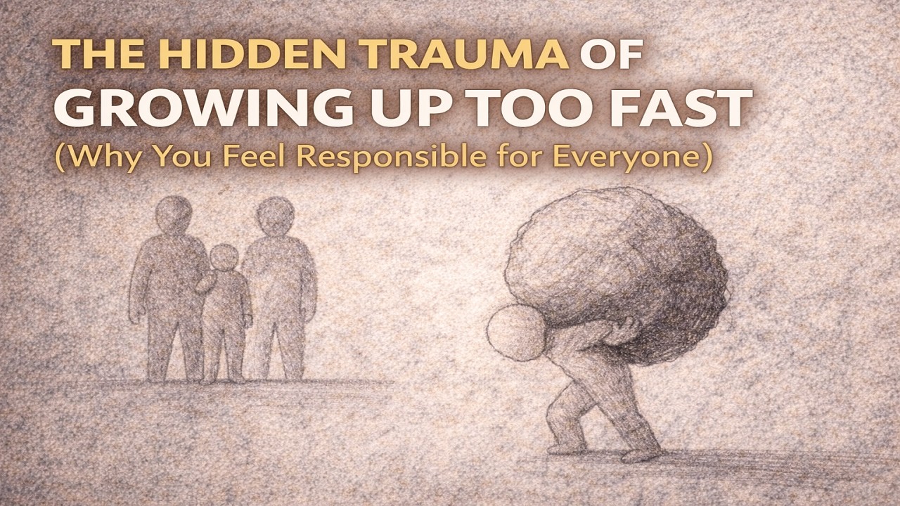 The Hidden Trauma of Growing Up Too Fast (Why You Feel Responsible for Everyone)