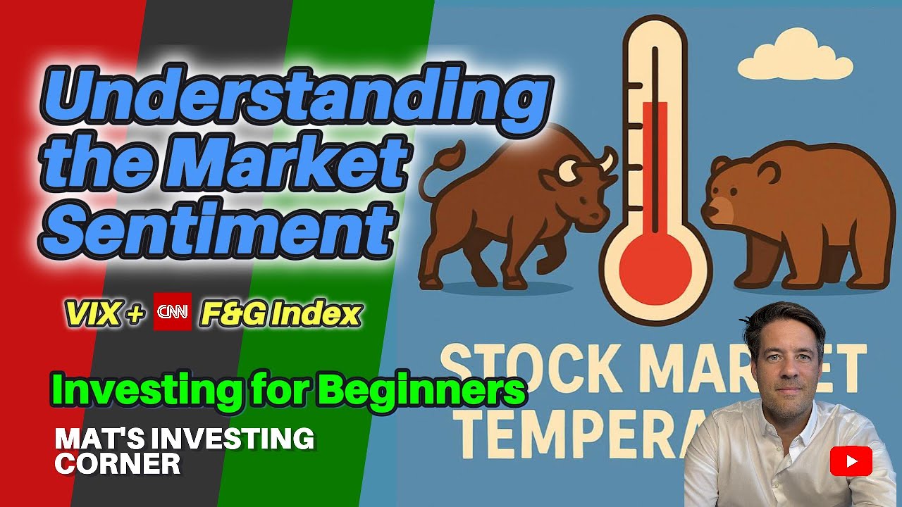 🐂📉 Stock Market Sentiment 🐻 | VIX & Fear & Greed Index Explained
