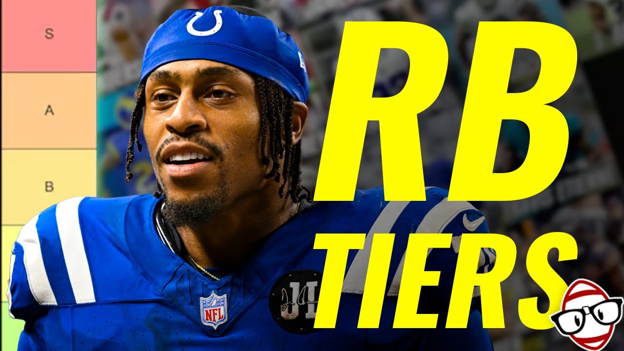 Our Ultimate 2025 Dynasty Running Back Tier List (S to F)!
