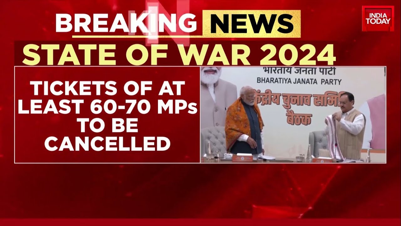 70 BJP MPs Facing Ticket Cancellation: Inside Scoop from Election Commission