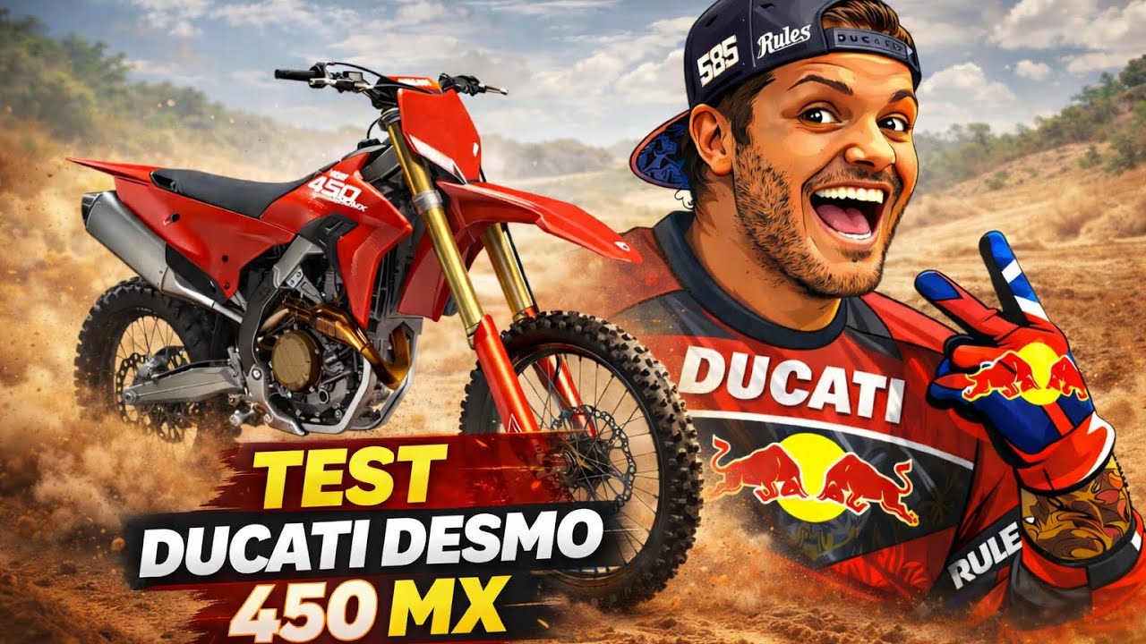 TEST DUCATI Desmo 450mx STOCK  devastante&hellip;.