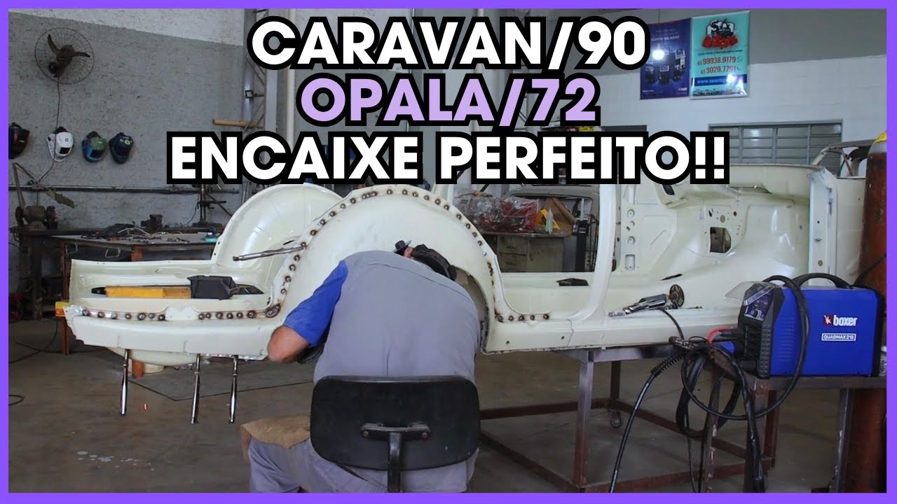 A CARAVAN/90 E O OPALA/72 DANDO ENCAIXE PERFEITO | OPALA DO DILAN