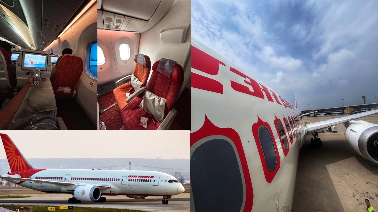 Inside Air India&rsquo;s Dreamliner | Boeing 787 In-Flight Experience Airindia Boeing 787 Economy Class