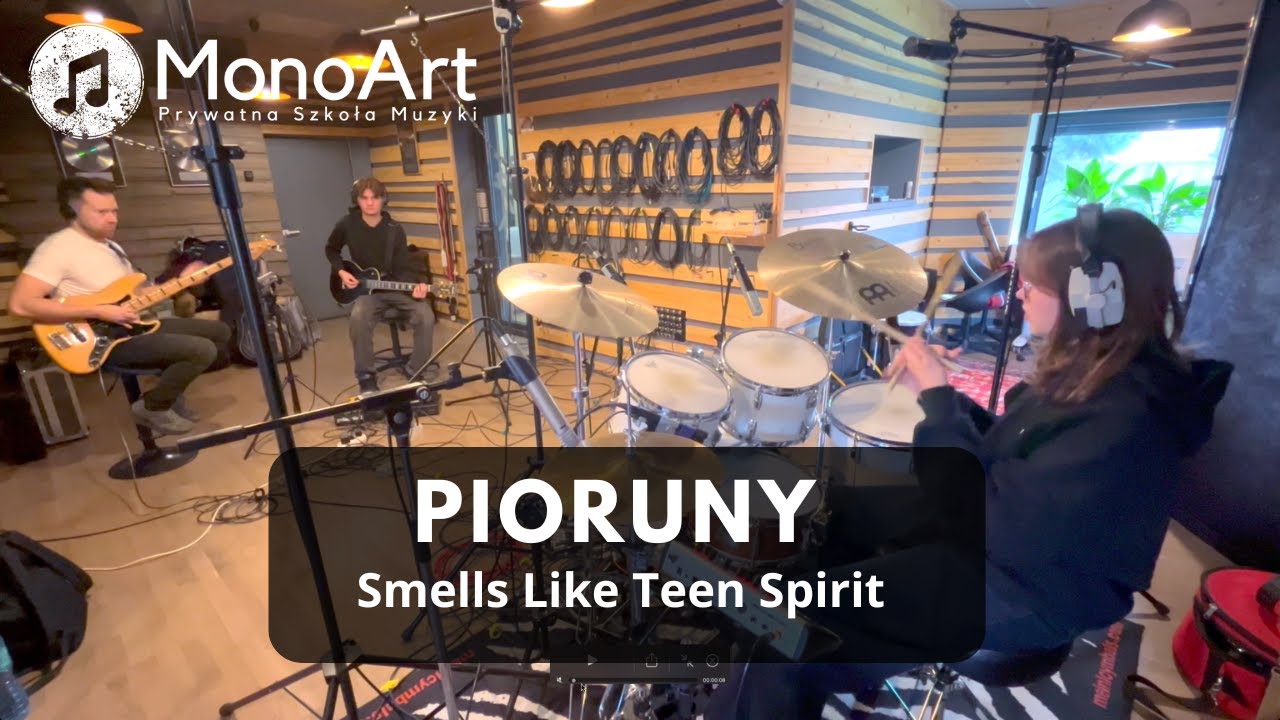 PIORUNY - Smells Like Teen Spirit (Sesja Nagraniowa w KAPRYS Studio)