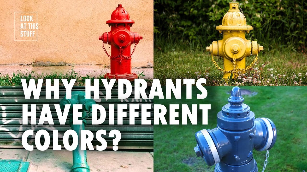 Why Fire Hydrants Have Different Colors