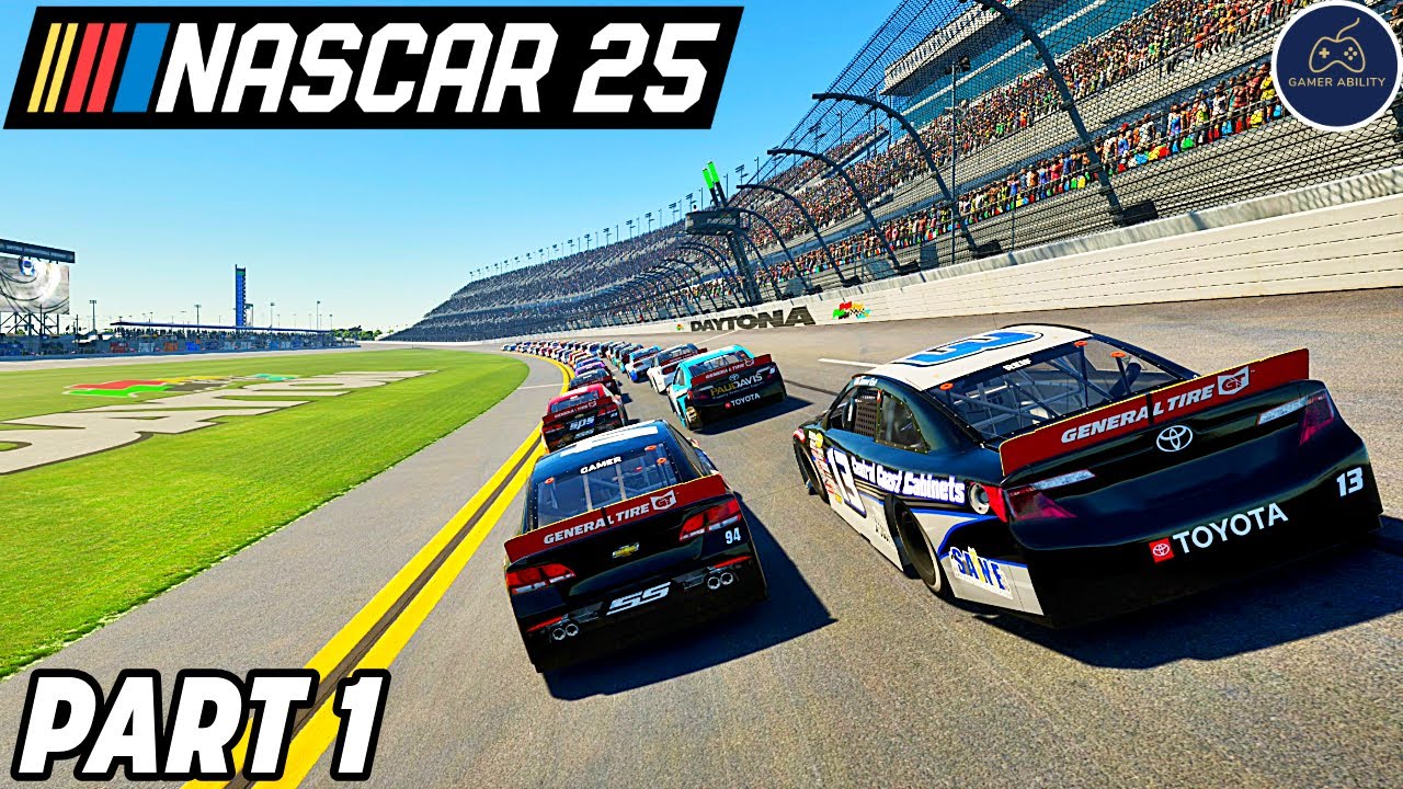 NASCAR 25 Career Mode Part 1 - A STAR IS BORN!