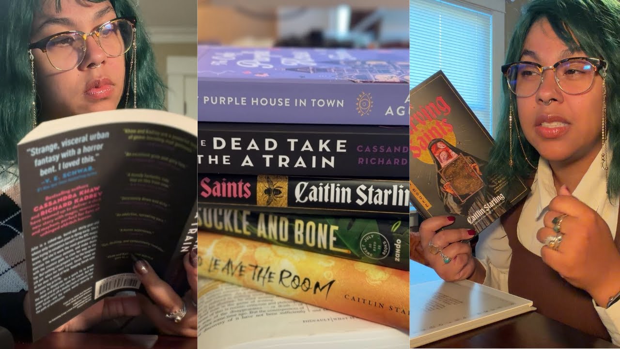 5 star spooky reads, DNFs, personal curriculum & kittens! | reading vlog