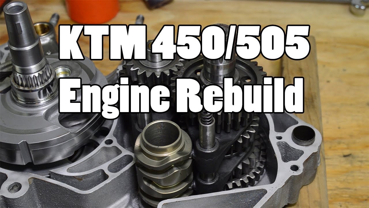 How-To: KTM 450 505 SX-F Top & Bottom Engine Rebuild 2007-2012