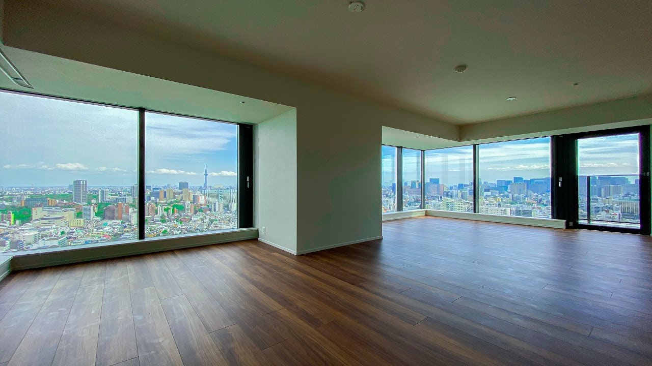 【高級マンション】東京を一望できる高層階の角部屋。三井不動産の手掛けるの今年注目の新築タワーマンション。「パークコート文京小石川ザ・タワー」