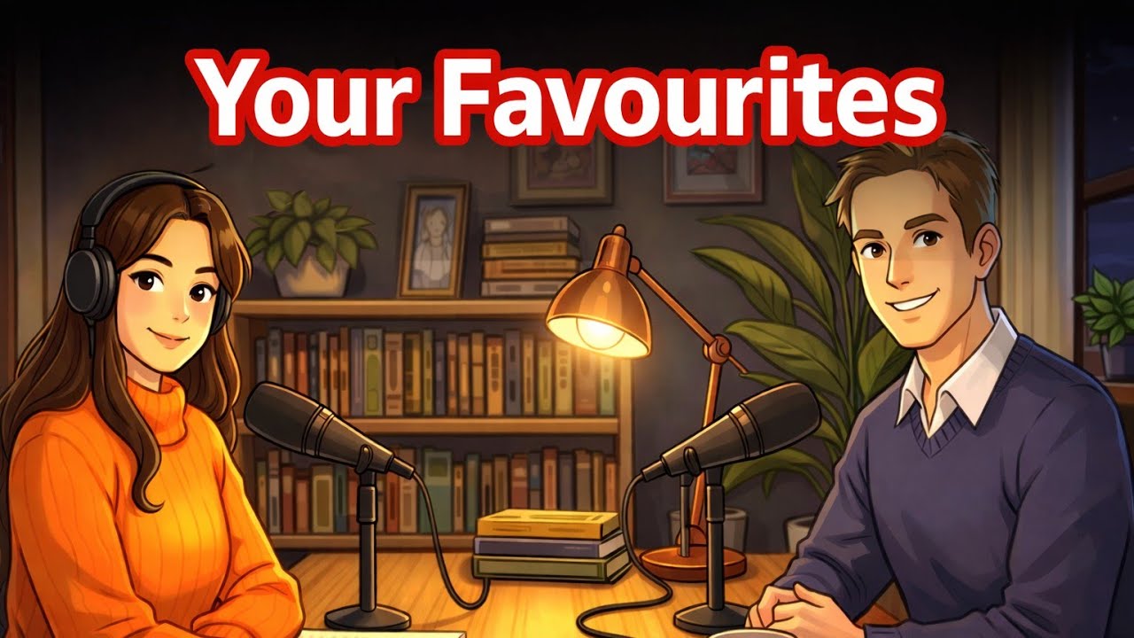 How to Talk About Your Favourites in English | Easy Conversation Practice (A1–A2)