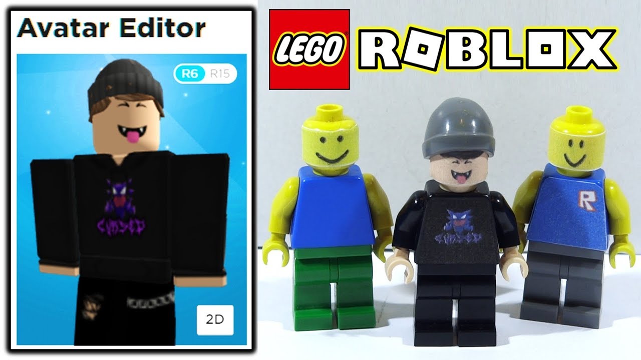 Turn Your ROBLOX Avatar Into A LEGO Character!