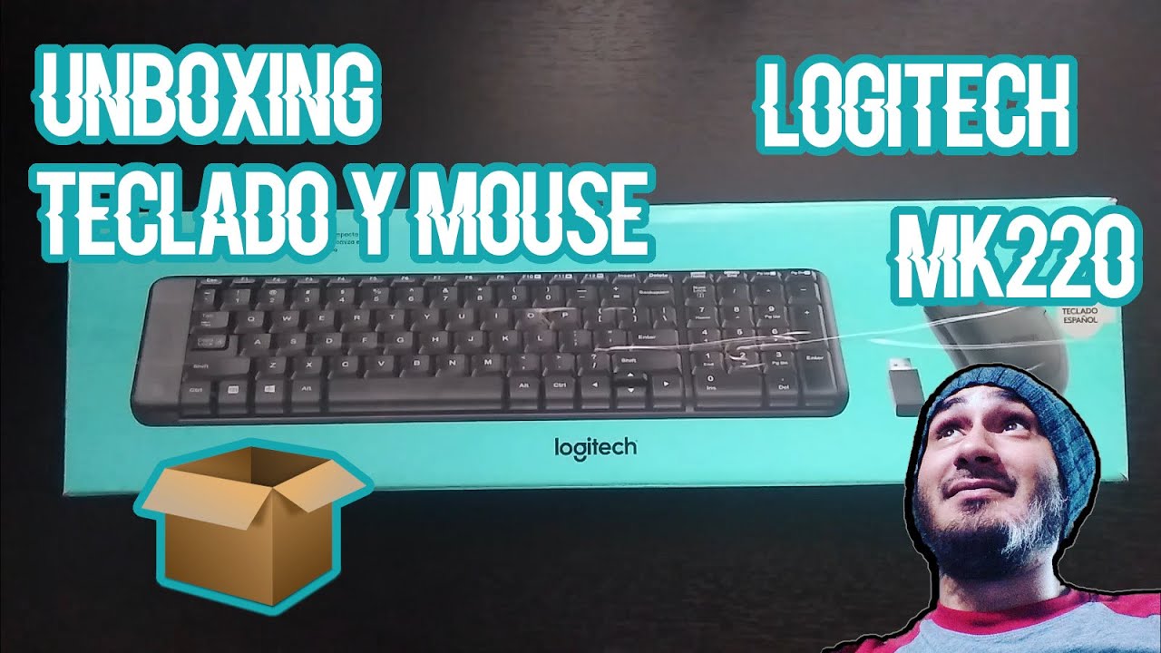 UNBOXING COMBO DE TECLADO Y MOUSE INALÁMBRICOS MK220 LOGITECH 👍😎