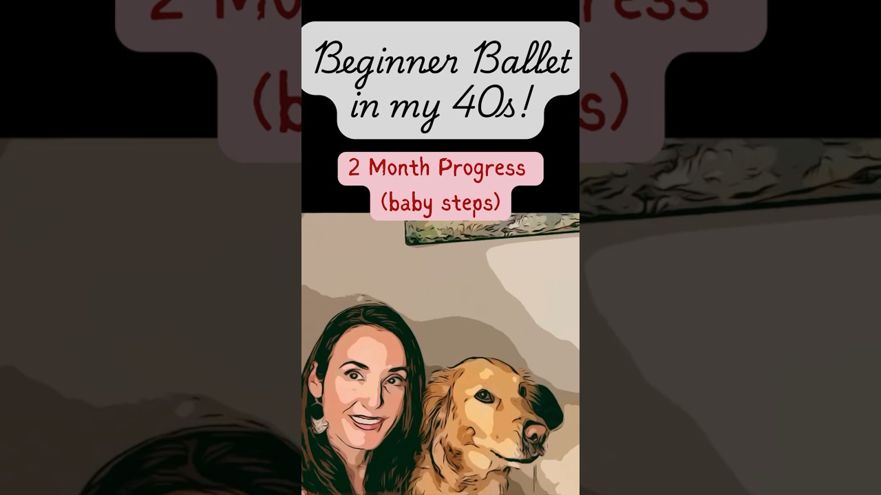 Beginner Ballet in my 40s! 2 Month Progress (baby steps) 