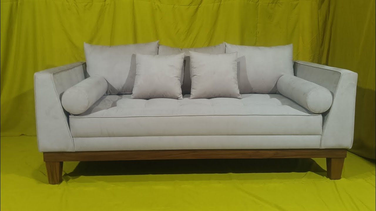 Sofa Minimalis Kayu Jati P 180 cm - SOFA WIJIL | Dangdong Official