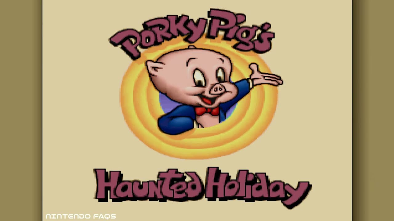 Porky Pig's Haunted Holiday - (SNES LONGPLAY ) 4K 60fps