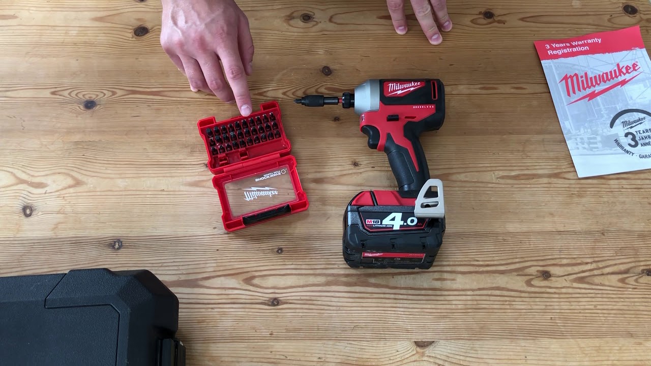 Milwaukee Drill and impact review M18 CBLPP2A-402C