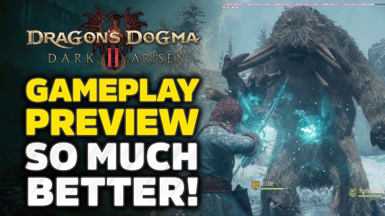 Превью геймплея Dragon&rsquo;s Dogma 2: Dark Arisen &mdash; ЛУЧШЕ, чем ожидалось! Впечатления и обзор