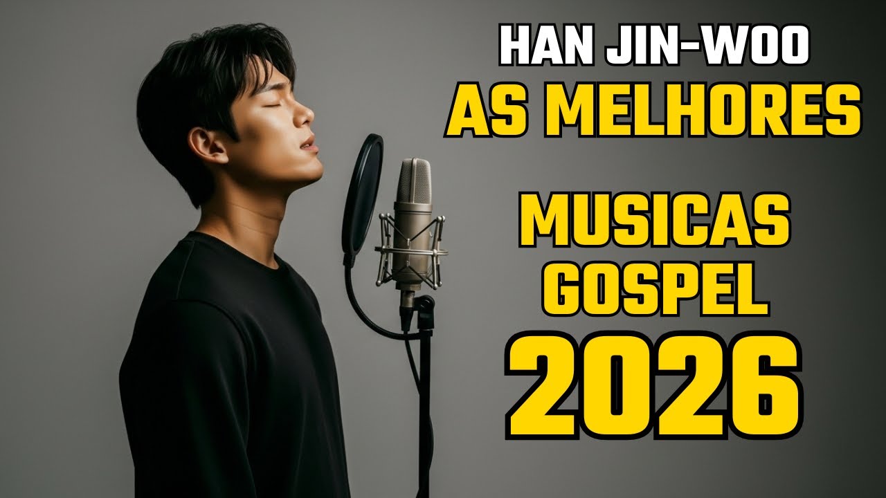 🙏 HAN JIN-WOO 2026 | As Melhores Músicas Gospel e Seleção de Louvores Evangélicos de Adoração ✨