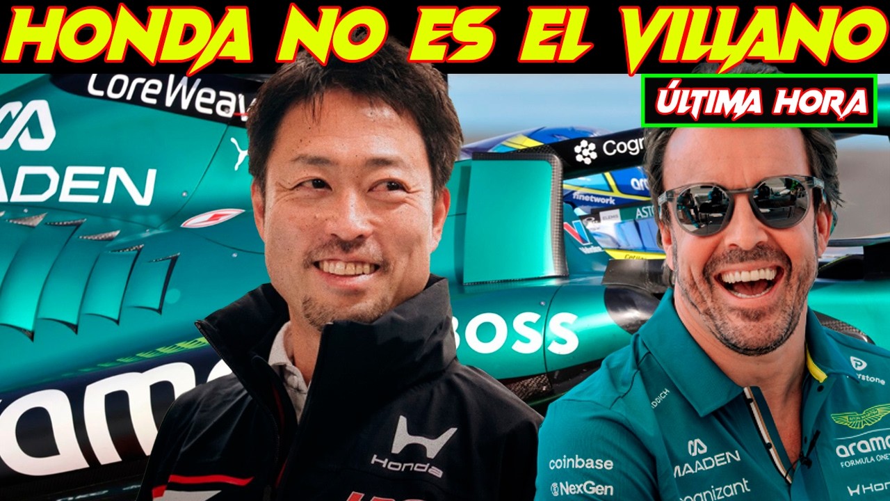 AMR26 - HONDA NO ES EL VILLANO EN F1 🔥 Impactantes Declaraciones de Jefe de Honda buenas para Alonso