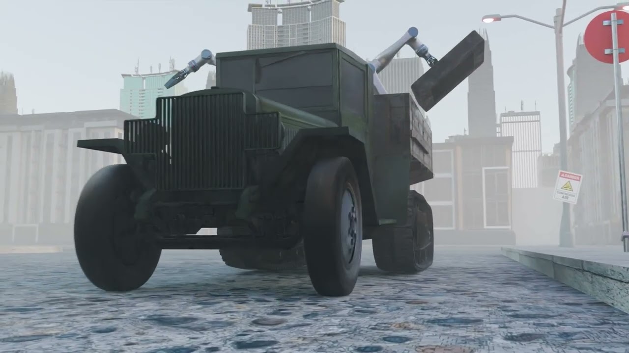 Scrap Part 1: End Of Service |A blender Short Film|