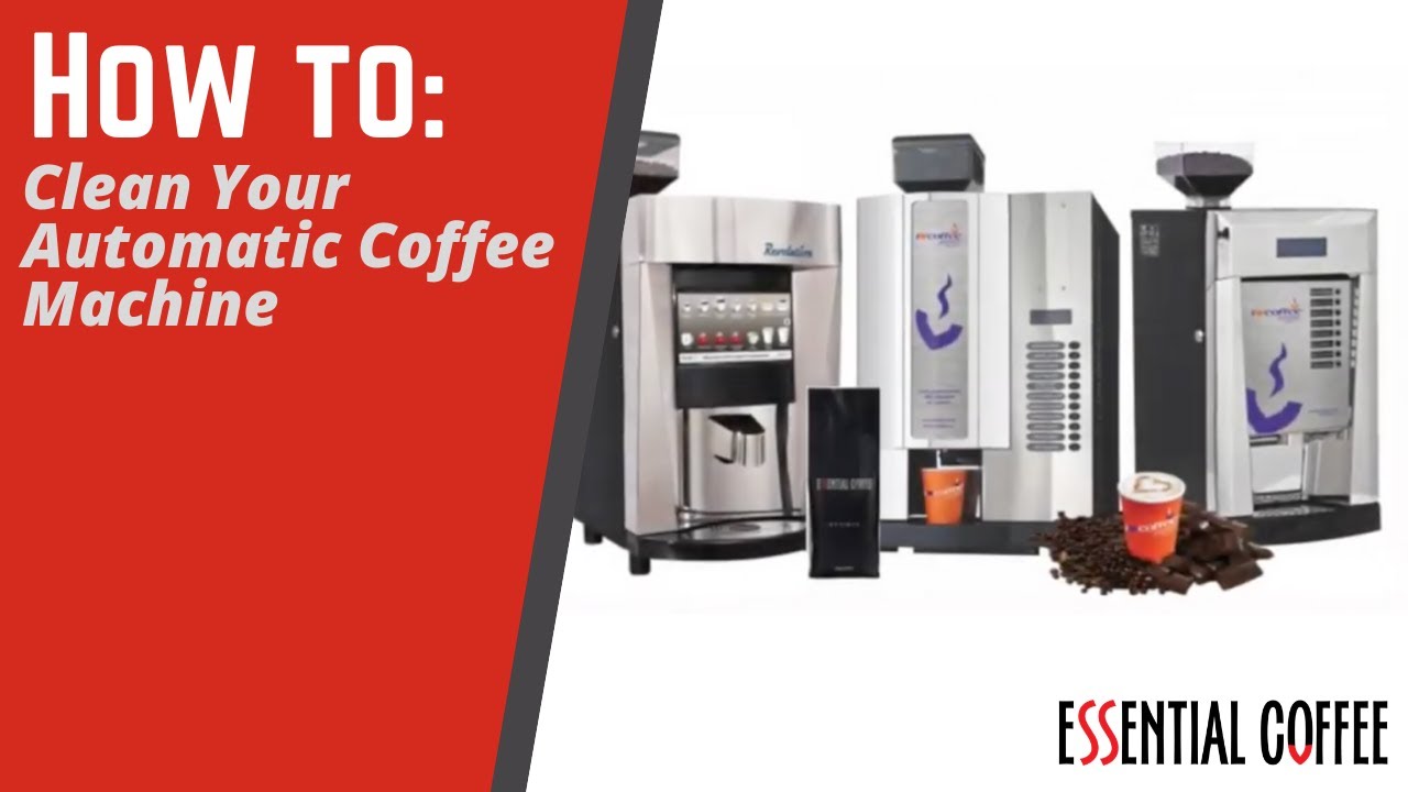 How To | Clean Your Essential Coffee Automatic Coffee Machine | Essential Coffee