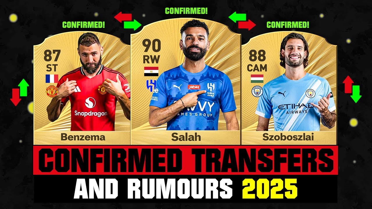 FIFA 26 | NEW CONFIRMED TRANSFERS & RUMOURS! 🚨🔥 ft. Salah, Benzema, Szoboszlai... etc