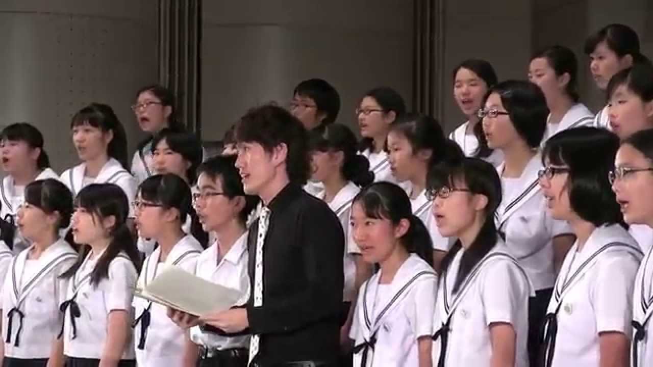 名古屋市立志賀中学校　　「栄光の架橋」